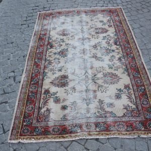Floral Oushak Rug