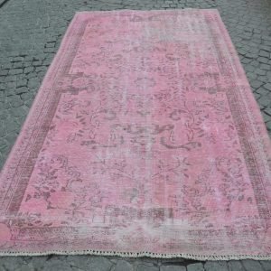 Soft Pink Overdyed Rug