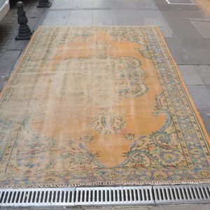Colored Faded Rug