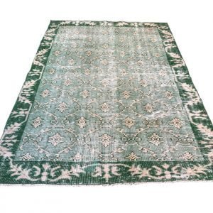 Traditional Green Rug