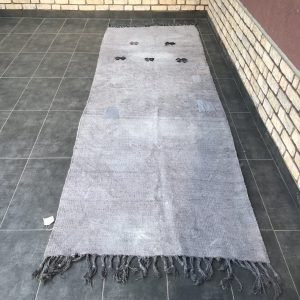 Embroidered Hemp Carpet