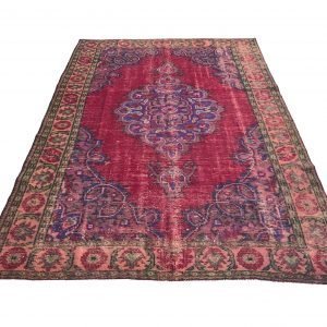 Red Vintage Oushak Rug