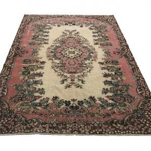Floral Oushak Rug