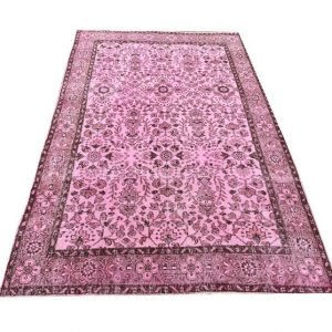 Pink Floral Rug