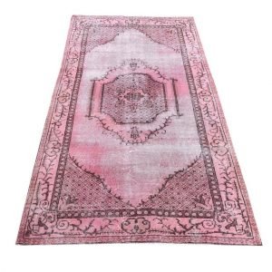 Pink Ethnic Vintage Rug