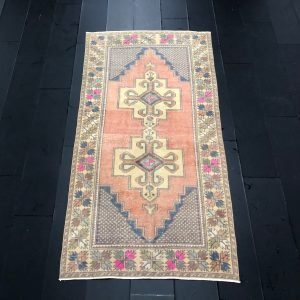 Orange Oushak Rug