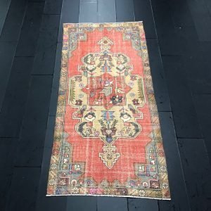 Orange Turkish Rug