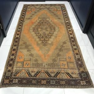 Faded Orange Rug