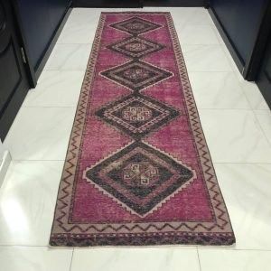 Purple Runner Rug