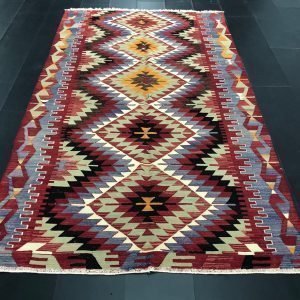 Multicolor Design Kilim