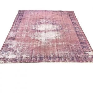 Overdyed Pink Rug
