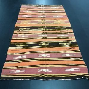 Nomadic Kilim, Antique Turkish Kilim, Handmade Vintage Kilim Rug, Ethnic Kilim Rug, Bohemian Area Kilim Rug, 8'.6