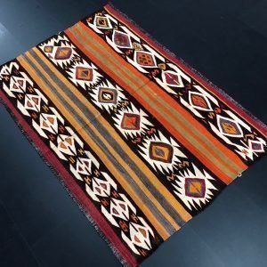 Tribal Kilim, Vintage Kilim, Rustic Kilim, Kilim, Turkish Kilim, Aztec Kilim, Area Kilim, Small Kilim, Antique Kilim, 4'.9