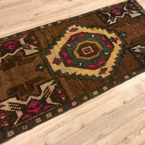 Boho Decor, Antique Rug, Designer Rug, Vintage Rug, Oushak Rug, Turkish Rug, Handmade Rg, Tribal Rug, Door Mat,  3'.2