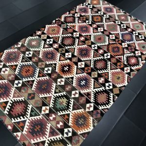 Decor Kilim, Turkish Kilim, Bohemian Kilim, Tribal Kilim, Antique Kilim, Vintage Kilim, Designer Kilim, Anatolia Rug, 8.9 ft x 5 ft SKU:C560