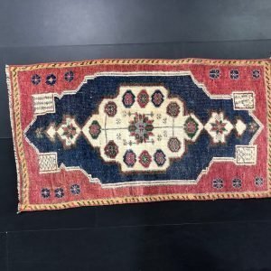 Antique Oushak Small Rug