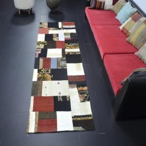 Patchwork Kilim Runner Rug