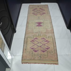 Anatolian Wool Brown Color Long Rug
