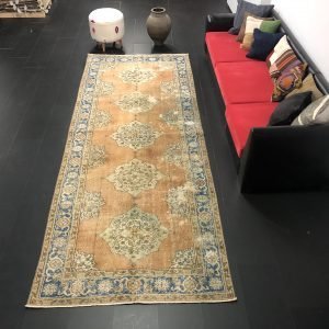 Oushak Turkish Overdyed Handmade Rug