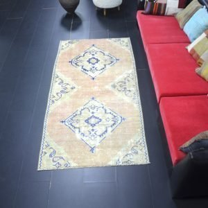 Ethnic Turkish Decorative Anatolian Wool Rug